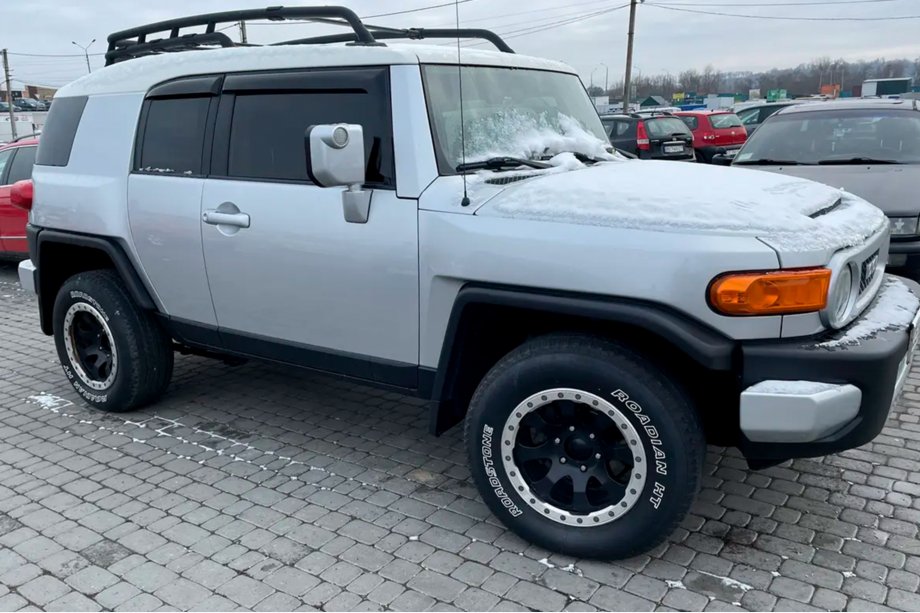Toyota FJ Cruiser 2006–2022 Raamdeflectoren (4 stuks, HIC) Image