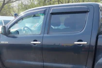 Toyota Hilux 2006–2015 Raamdeflectoren (4 stuks, HIC) foto 5