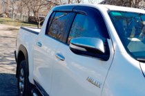 Toyota Hilux 2015– Raamdeflectoren (4 stuks, HIC) foto 7