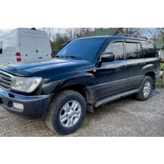 Raamdeflectoren (4 stuks, HIC) Toyota Land Cruiser 100 1998–2007 foto 2