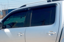 Volkswagen Amarok 2010–2022 Raamdeflectoren (4 stuks, HIC) foto 6