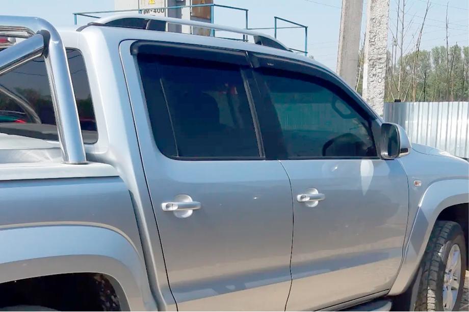 Volkswagen Amarok 2010–2022 Raamdeflectoren (4 stuks, HIC) Image
