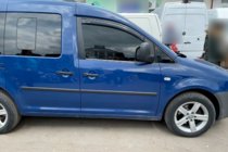 Volkswagen Caddy 2004–2010 Raamwindschermen (2 st., HIC) foto 2