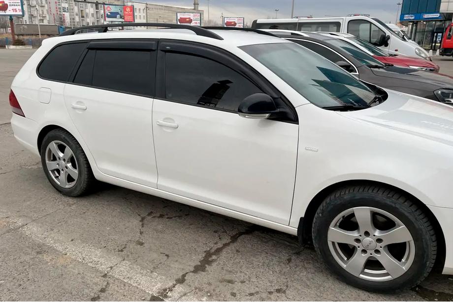 Volkswagen Golf 6 2008–2014 Raamdeflectoren Variant (4 stuks, HIC) Foto 4
