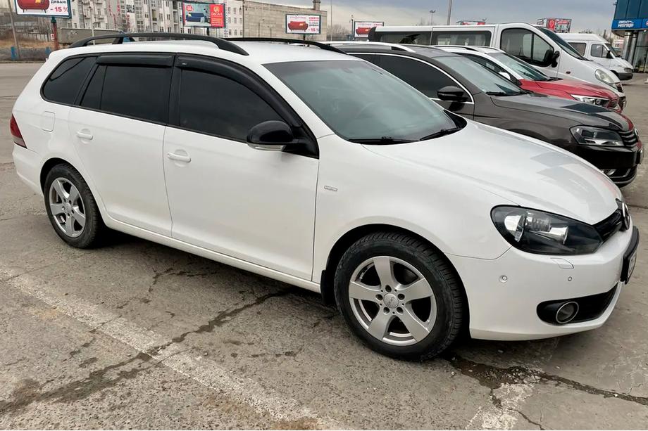 Volkswagen Golf 6 2008–2014 Raamdeflectoren Variant (4 stuks, HIC) Foto 2
