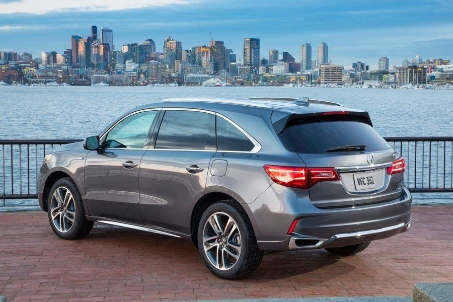 Hybride versie van de Acura MDX Sport Hybrid-crossover