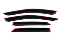 Volkswagen Polo 2010–2017 Raamwindschermen SD (set 4 stuks, HIC) foto 6