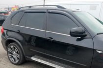 BMW X5 E70 2007–2013 Raamdeflectoren (4 stuks, HIC) foto 3