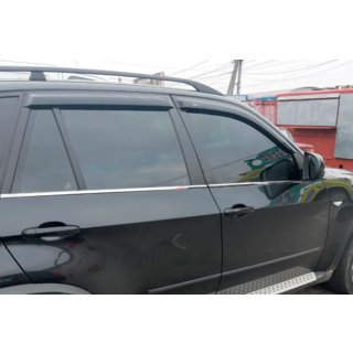 Raamdeflectoren (4 stuks, HIC) BMW X5 E70 2007–2013 foto 2