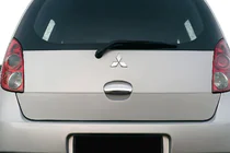 Mitsubishi Colt 2004–2012 RVS deurgreepafdekking achter foto 1