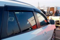 Hyundai Santa Fe 2 2006–2012 Raamdeflectoren (4 stuks, HIC) foto 6
