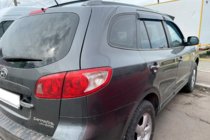 Hyundai Santa Fe 2 2006–2012 Raamdeflectoren (4 stuks, HIC) foto 2