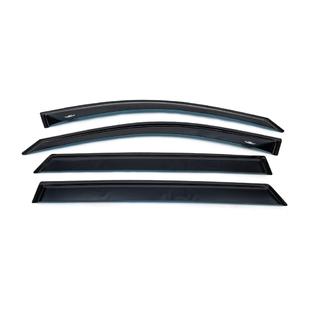 Raamdeflectoren (4 stuks, HIC) Hyundai Santa Fe 2 2006–2012 foto 4