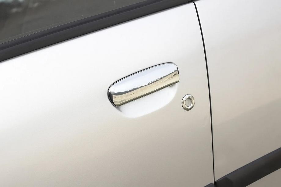 Mitsubishi Colt 2004–2012 Deurgreep covers (set 4 stuks, RVS) Image