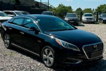 Hyundai Sonata LF 2014–2019 Raamdeflectors met chroomstrip (4 stuks, HIC) foto 4