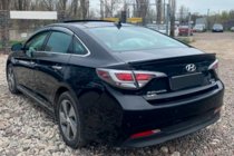 Hyundai Sonata LF 2014–2019 Raamdeflectors met chroomstrip (4 stuks, HIC) foto 2