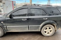 Kia Sorento I BL 2002–2009 Raamdeflectoren (4 stuks, HIC) foto 2
