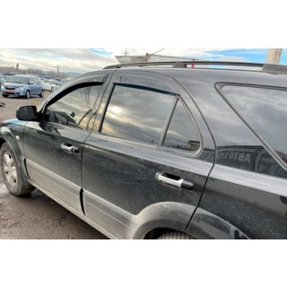 Raamdeflectoren (4 stuks, HIC) Kia Sorento I BL 2002–2009 foto 4