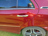 Mercedes C-Klasse W203 2000–2007 Deurgreep covers (set 4 stuks, RVS) Carmos - Turks staal foto 3