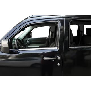 Deurgreep covers (set 4 stuks, RVS) Jeep Cherokee/Liberty 2007–2013 foto 1