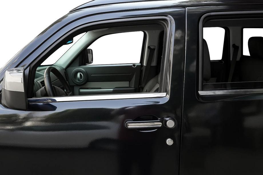 Jeep Cherokee/Liberty 2007–2013 Deurgreep covers (set 4 stuks, RVS) Image