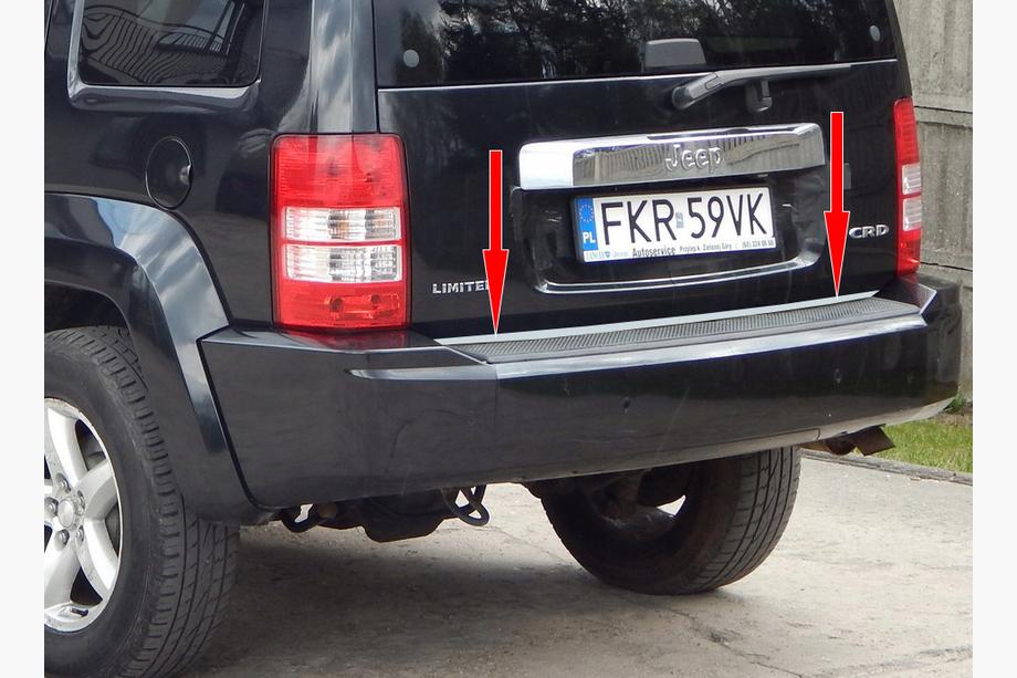 Jeep Cherokee/Liberty 2007–2013 RVS kofferbakrand Image