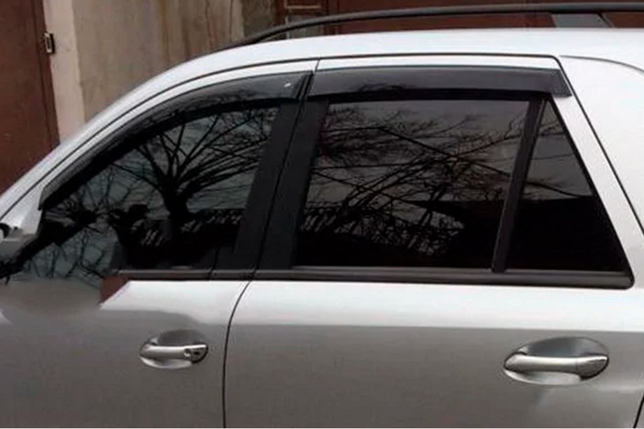 Mercedes ML W163 1997–2005 Raamdeflectoren (4 stuks, HIC) Foto 5