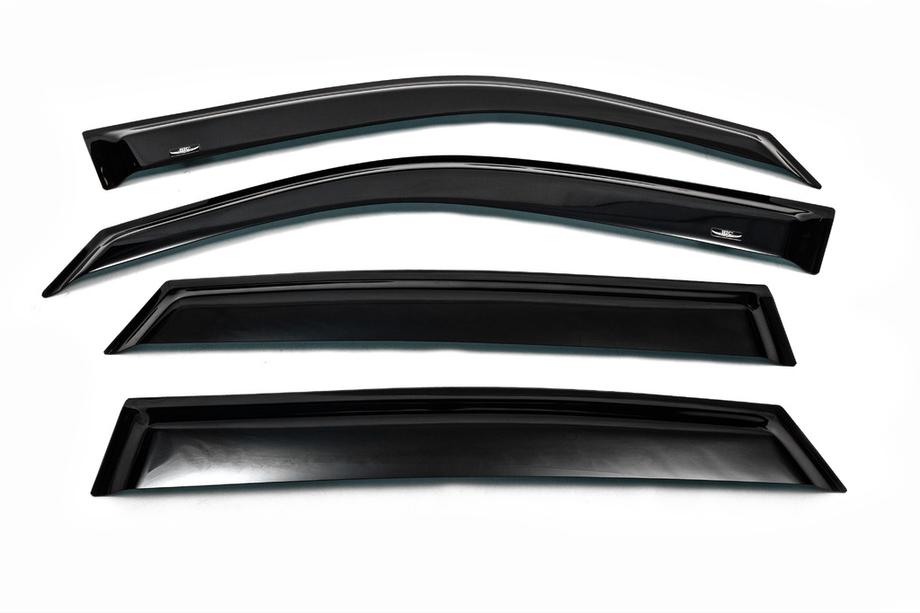 Mercedes ML W163 1997–2005 Raamdeflectoren (4 stuks, HIC) Foto 4