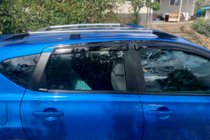 Nissan Qashqai 2007–2010 Raamdeflectoren (4 stuks, HIC) foto 10