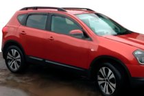 Nissan Qashqai 2007–2010 Raamdeflectoren (4 stuks, HIC) foto 12