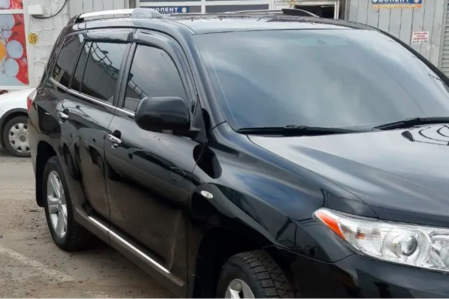 Toyota Highlander 2008–2013 Raamdeflectoren (4 stuks, HIC) Foto 5