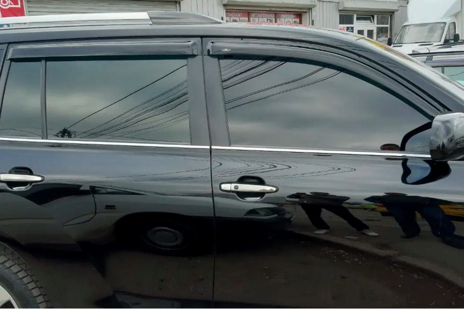 Toyota Highlander 2008–2013 Raamdeflectoren (4 stuks, HIC) Foto 2