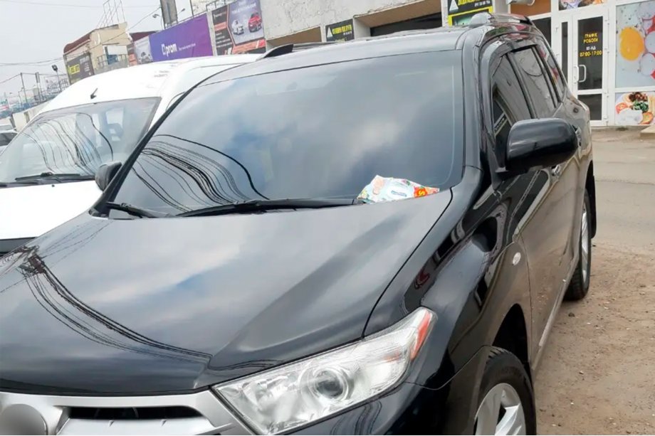 Toyota Highlander 2008–2013 Raamdeflectoren (4 stuks, HIC) Foto 7