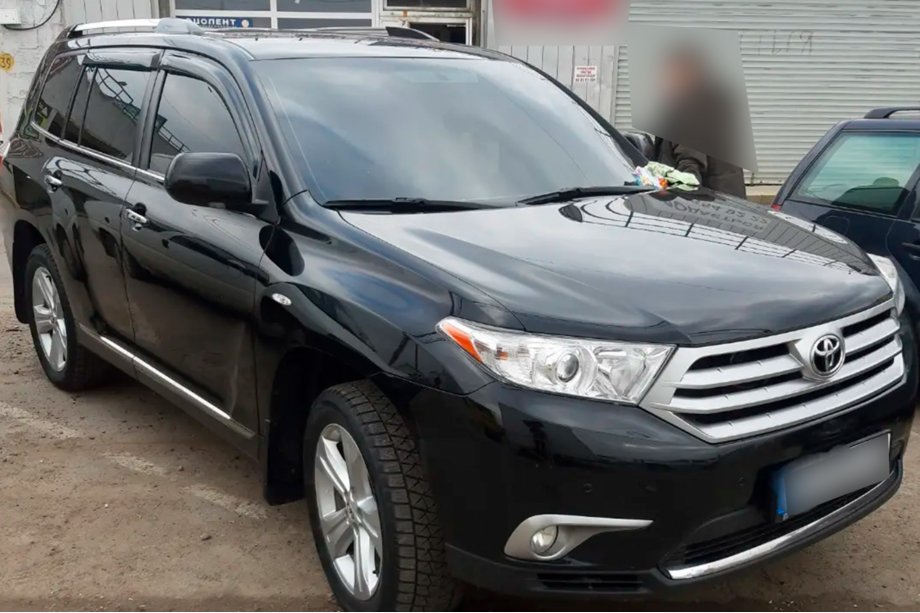 Toyota Highlander 2008–2013 Raamdeflectoren (4 stuks, HIC) Foto 6