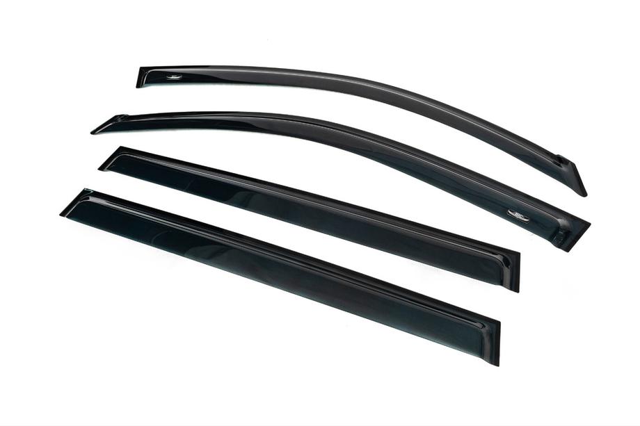 Toyota Highlander 2008–2013 Raamdeflectoren (4 stuks, HIC) Foto 10