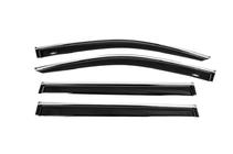 Toyota Highlander 2013–2019 Raamdeflectors met chroomstrip (4 stuks, HIC) foto 1