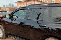 Toyota Land Cruiser Prado 150 2009–2023 Raamwindschermen 8 cm (set 4 stuks, HIC) foto 6