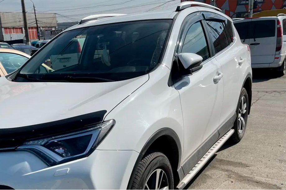Toyota Rav 4 2013–2018 Raamdeflectoren (4 stuks, HIC) Image
