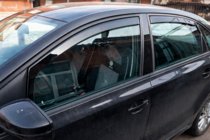 Volkswagen Passat B6 2006–2012 Raamwindschermen in het raamkanaal SD (4 stuks, HIC) foto 1