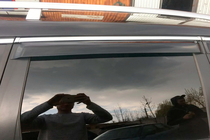Volkswagen Passat B6 2006–2012 Raamwindschermen met chromen sierlijst SW (4 stuks, HIC) foto 4