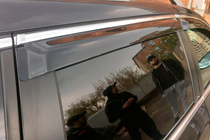 Volkswagen Passat B7 2012–2015 Raamwindschermen met chromen sierlijst SW (4 stuks, EU, HIC) foto 10
