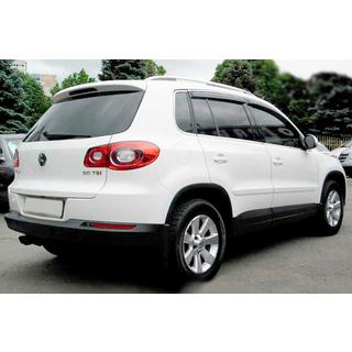Raamdeflectors met chroomstrip (4 stuks, HIC) Volkswagen Tiguan 2007–2016 foto 3