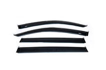 Volkswagen Tiguan 2016–2023 Raamdeflectors met chroomstrip (4 stuks, HIC) foto 1