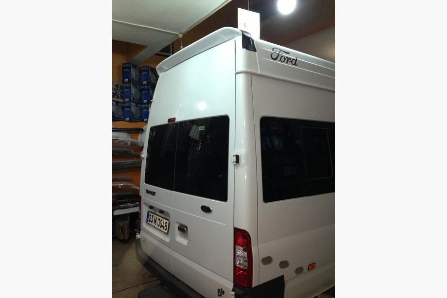 Ford Transit 2000–2014 Anatomic hoge dakspoiler (spuitklaar) Foto 1