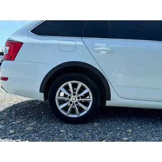 Wielkastlijsten SW 2013-2016 (4 stuks, zwart ABS) Skoda Octavia III A7 2013–2019 foto 1