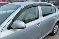 Skoda Octavia II A5 2010–2013 Raamdeflectoren LiftBack (set van 4, HIC) foto 6