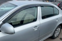 Skoda Octavia II A5 2010–2013 Raamdeflectoren LiftBack (set van 4, HIC) foto 7