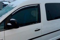 Volkswagen Caddy 2015–2020 Raamwindschermen (2 st., HIC) foto 3