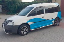 Volkswagen Caddy 2015–2020 Raamwindschermen (2 st., HIC) foto 15