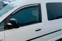 Volkswagen Caddy 2015–2020 Insteek raamwindschermen (2 st., HIC) foto 4
